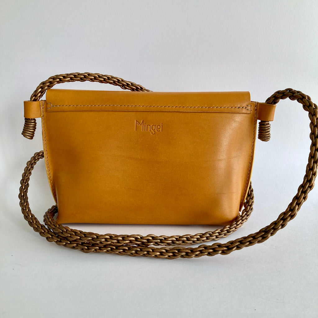 Mini sac Oyat safran, dos